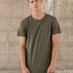 Lang geschnittenes T-Shirt